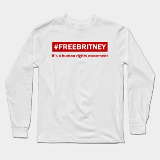 free britney Long Sleeve T-Shirt